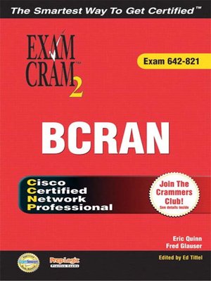 cover image of CCNP BCRAN Exam Cram 2 (Exam Cram 642-821)
